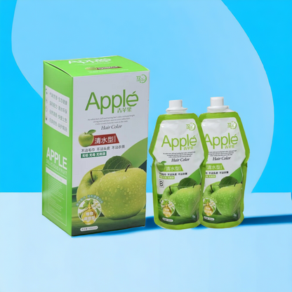 Apple hair color 96 ( 1000ml )+(500ml) (Amonia Free)
