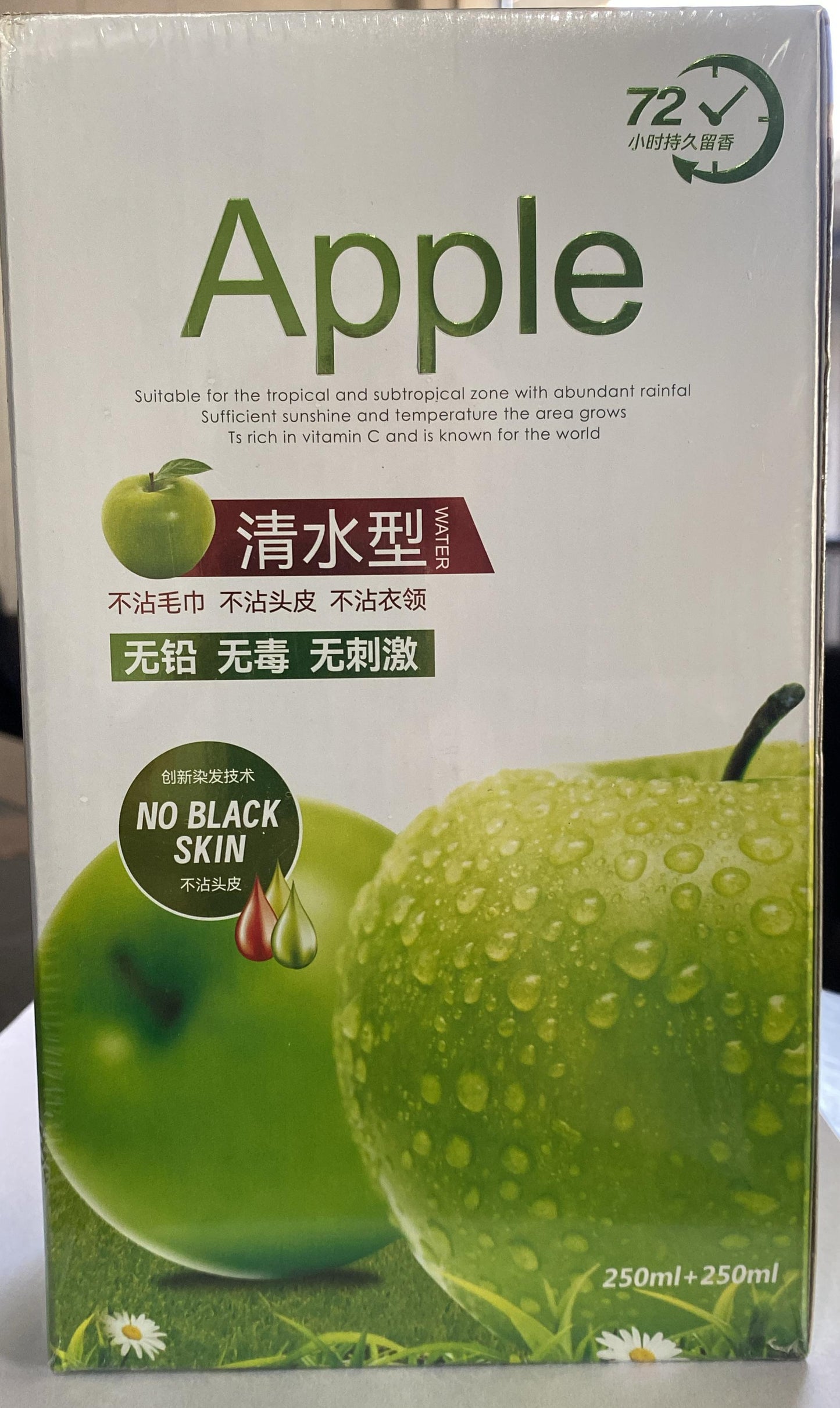 Apple hair color 72 ( 500ml ) (Amonia Free)